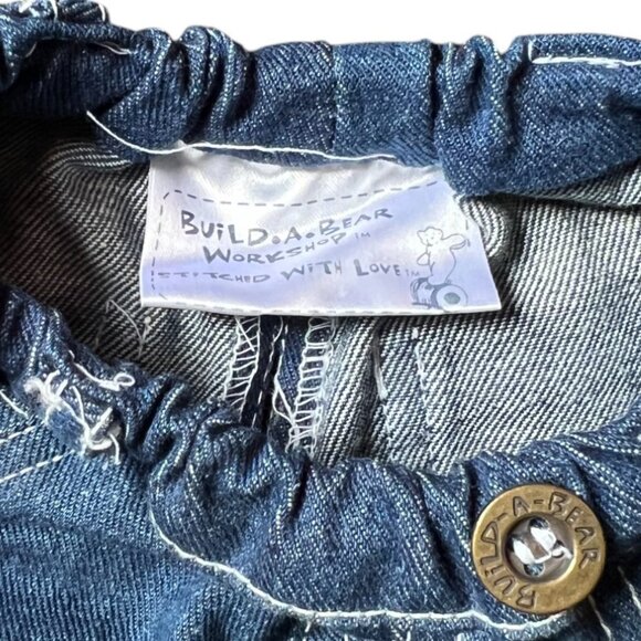 Build-A-Bear Beaded "Hugs" Top, Jeans w/Elastic Waist & Sketchers Sneakers - Picture 6 of 9